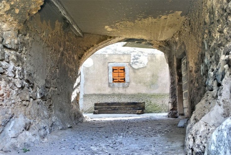 Uliczka w mieście Uliczka w mieście